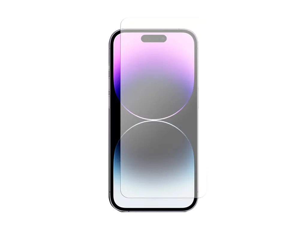 Folie de protecție din silicon, antișoc, 9H, foarte rezistentă, pentru Iphone 15 Pro - set din 2 bucăți