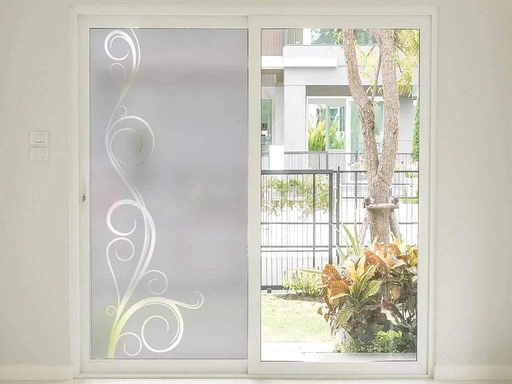 Folie sablare decorativă Graţiela, Folina, pentru uşi din sticlă, rolă de 100x210 cm