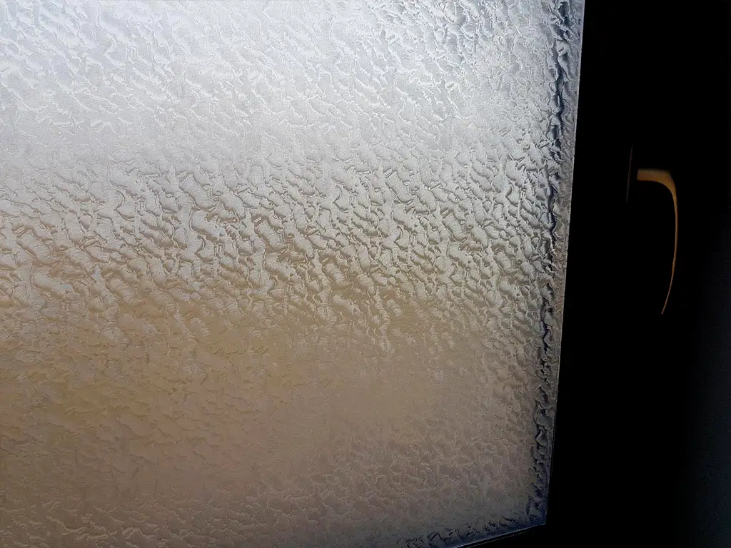 Folie geam autoadezivă Snow, d-c-fix, efect de sablare, 90x300cm