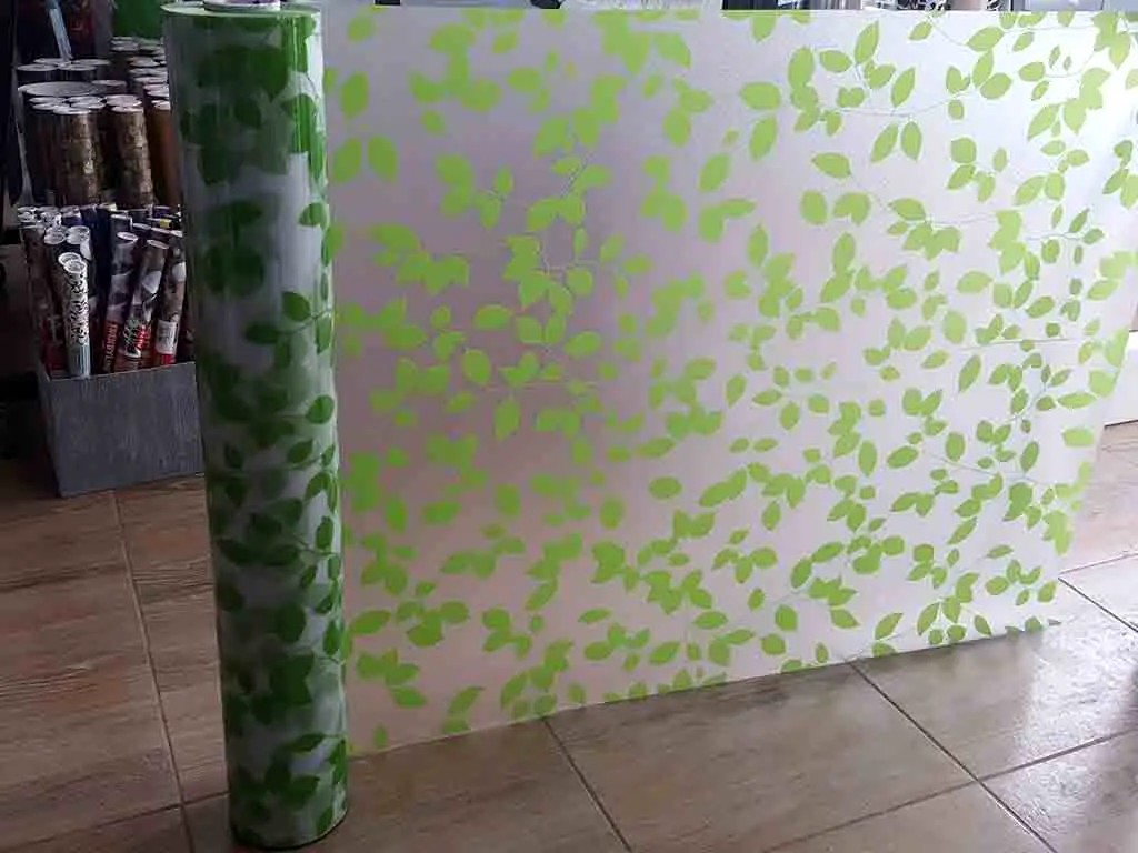 Folie geam autoadezivă Crengi verzi