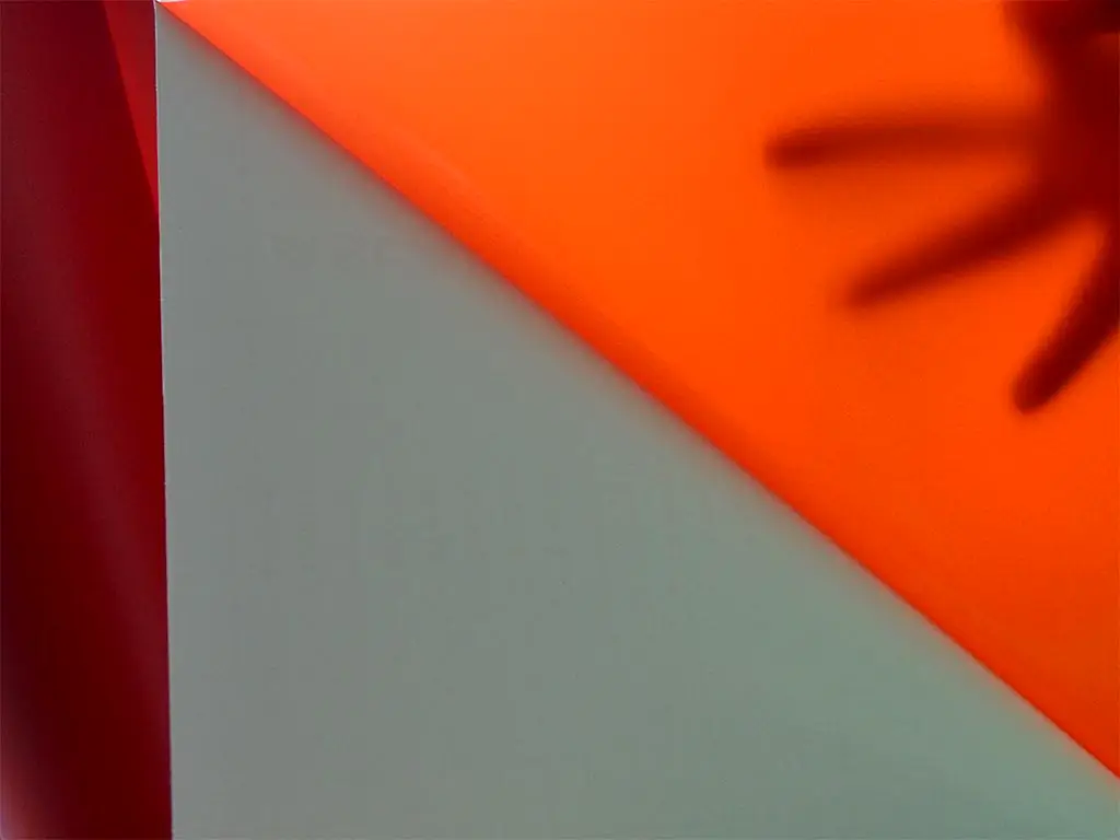 Folie geam sablat ColourEtched, Aslan, uni, portocalie, lățime 122 cm
