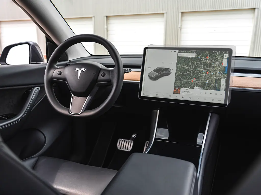 Folie de protecție ecran multimedia și afișaj de bord pentru Tesla model Y