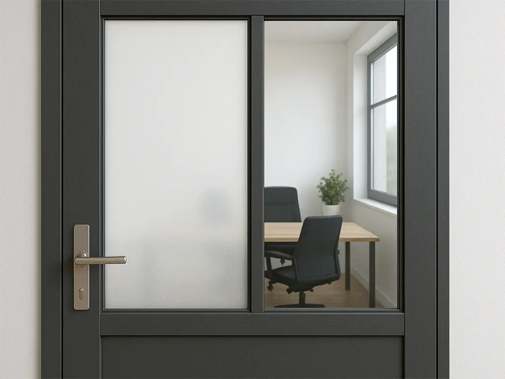 Folie premium pentru sablarea geamurilor, textură satinată, polimerică cu sistem automat de eliminare a bulelor de aer - Airflow, lățime rolă 122cm