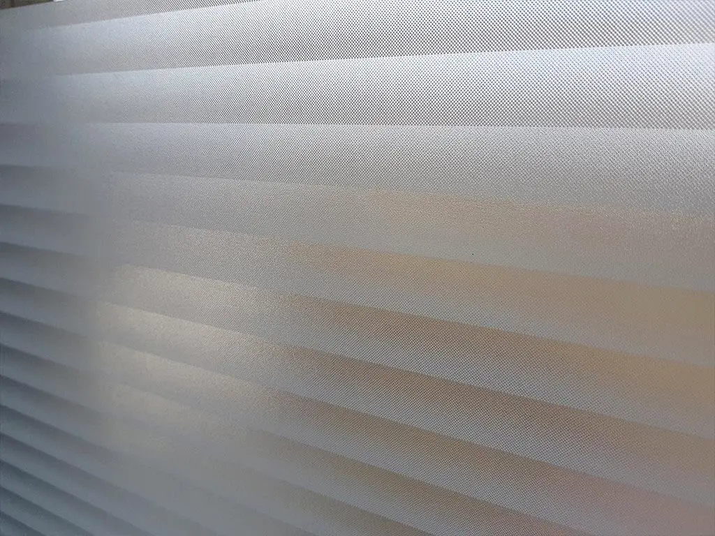 Folie geam autoadezivă Jaluzele, Folina, imprimeu ce imită jaluzelele albe, 90x150 cm
