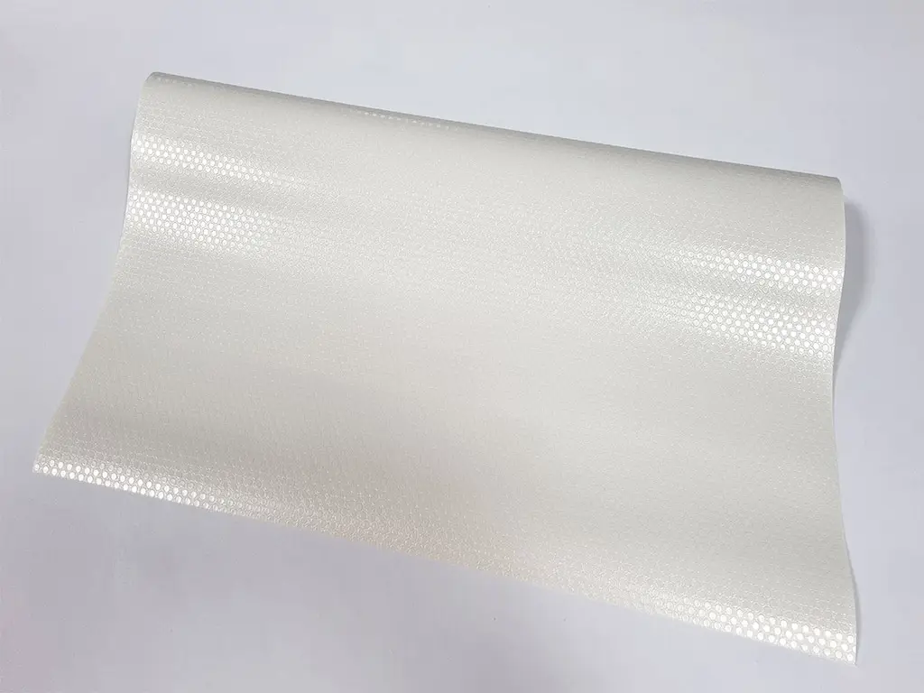 Folie antialunecare sertar, EVA  Protective Mat, material impermeabil alb, rolă de 50 cm x 5 metri