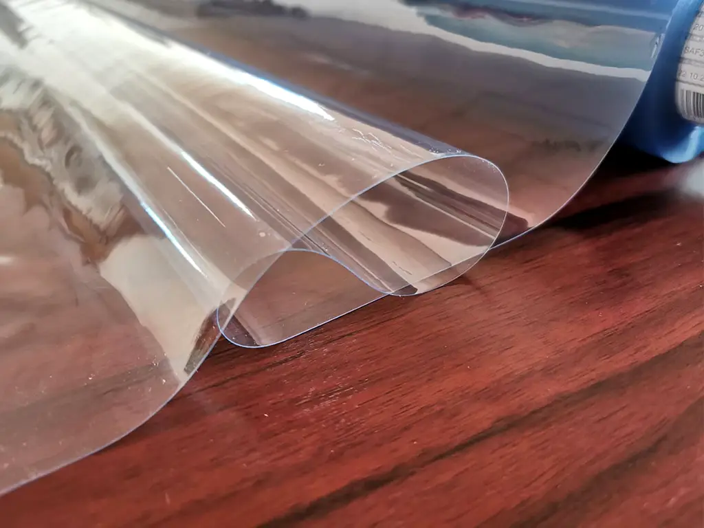 Folie transparentă protecţie mobilă Glasklar Murano, d-c-fix, fără adeziv, 0,2 mm grosime - 140 cm lăţime