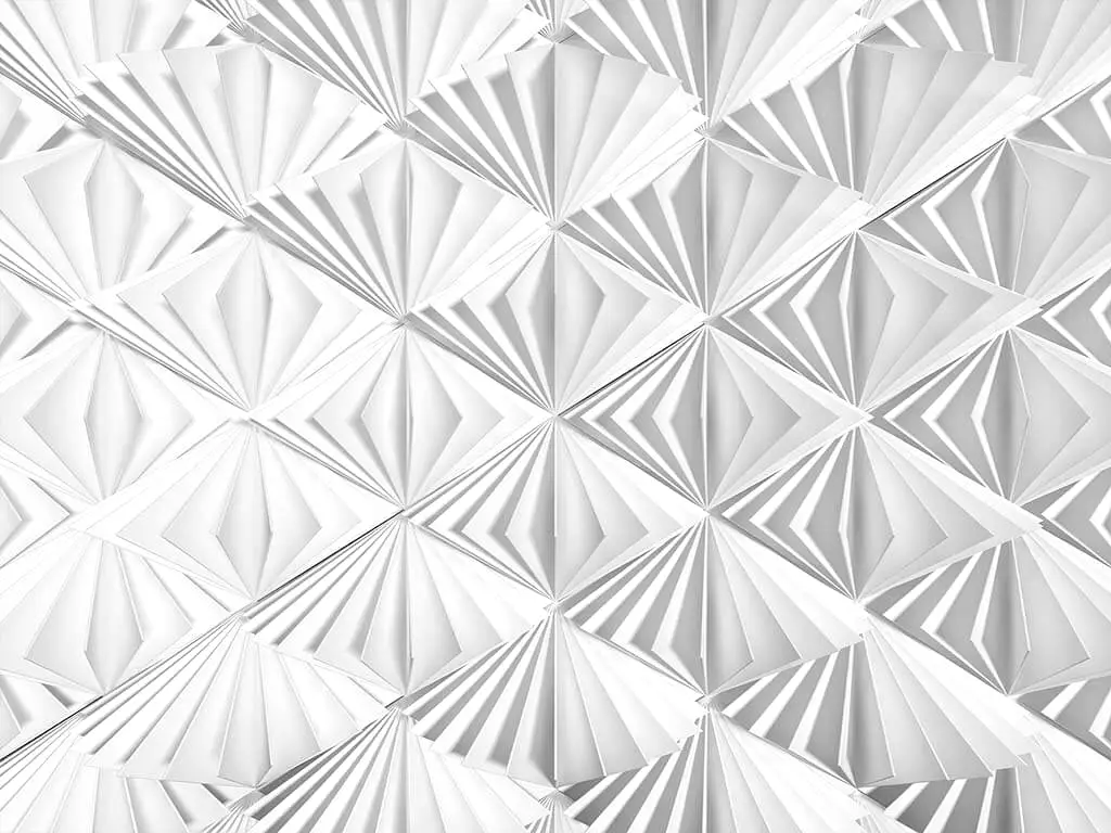 Fototapet 3D Delta, Komar, model geometric gri, dimensiuni 368x254 cm