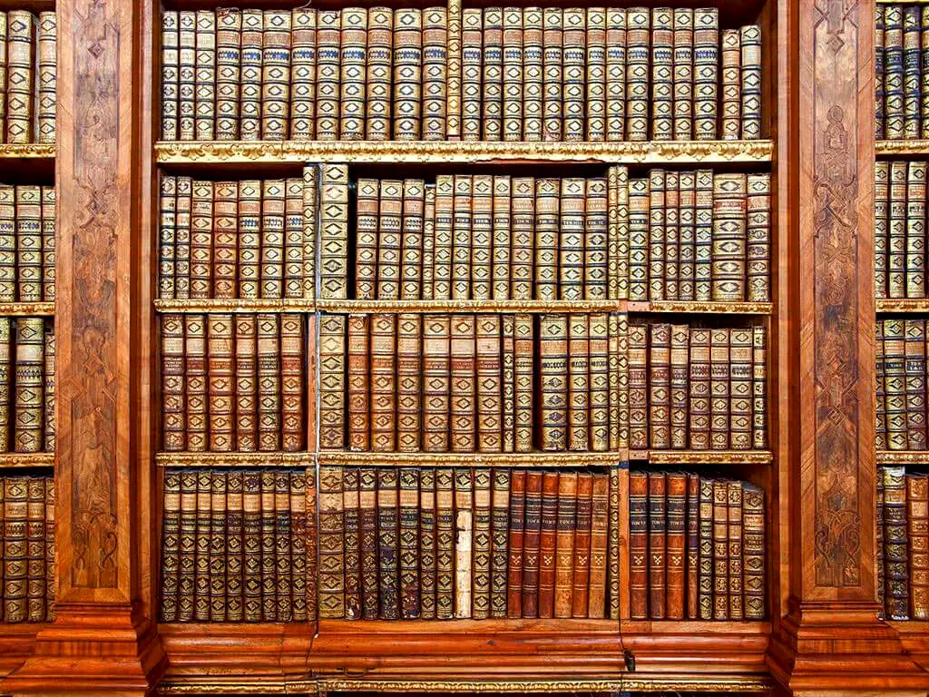Fototapet Bibliotecă, Dimex, model bibliotecă cu design clasic, 375x250 cm