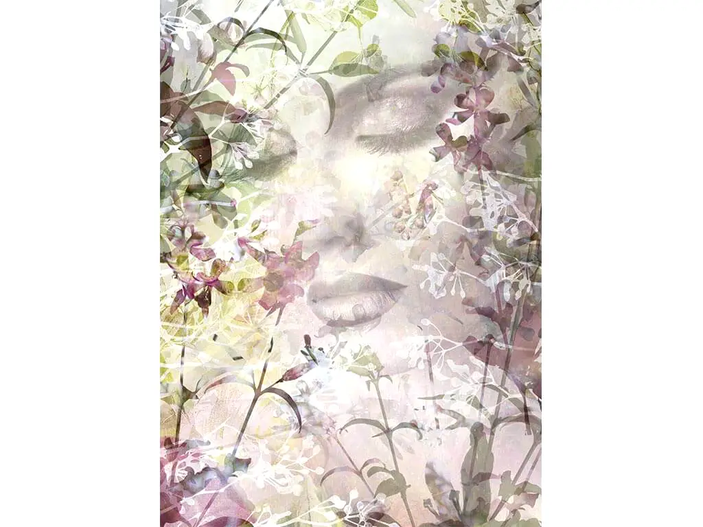 Fototapet abstract Sense, Komar, model floral, dimensiune fototapet 184x248 cm