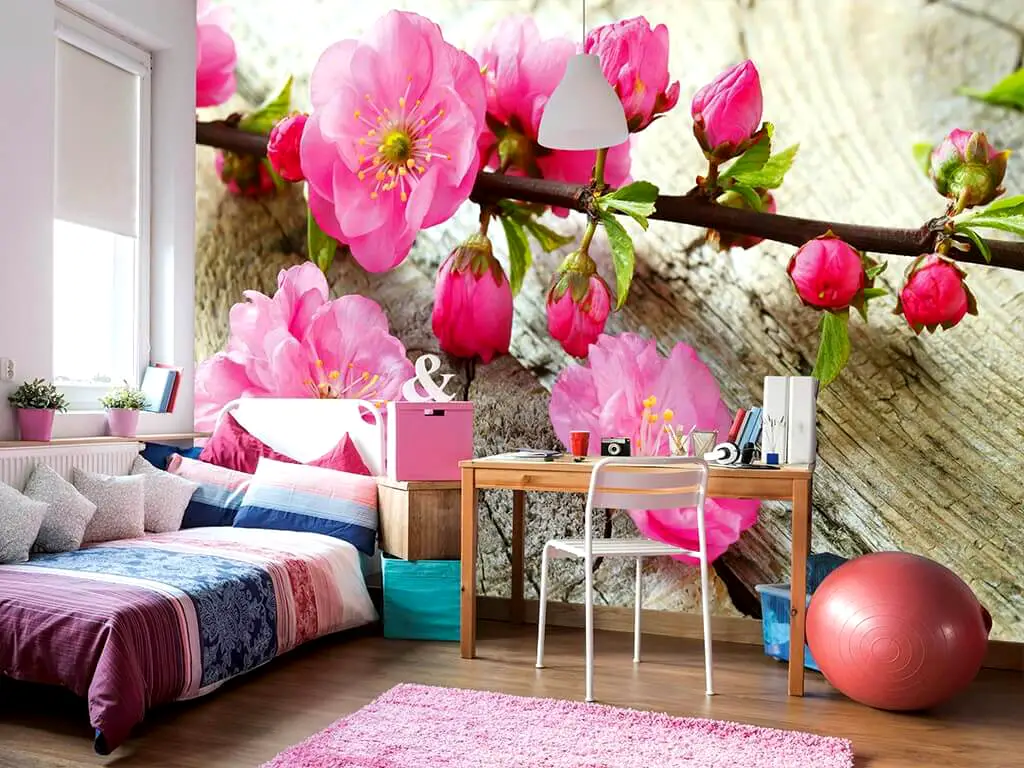 Fototapet floral, Dimex, Sakura, 375x250 cm