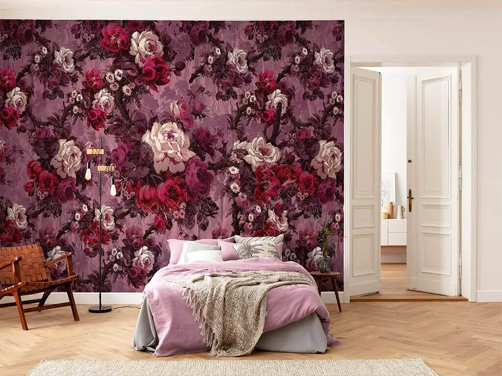 Fototapet floral Magnifique, Komar, multicolor, 400x280 cm