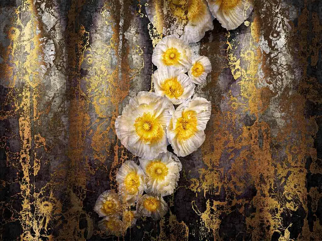 Fototapet floral Serafina, Komar, multicolor, 368x254 cm