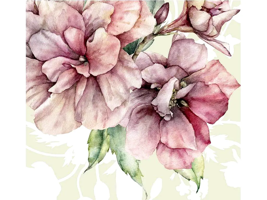 Fototapet floral La Flor, Komar, print digital, 300x280 cm