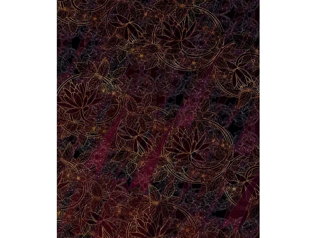 Fototapet Lotus, Komar, mov, 200x280 cm