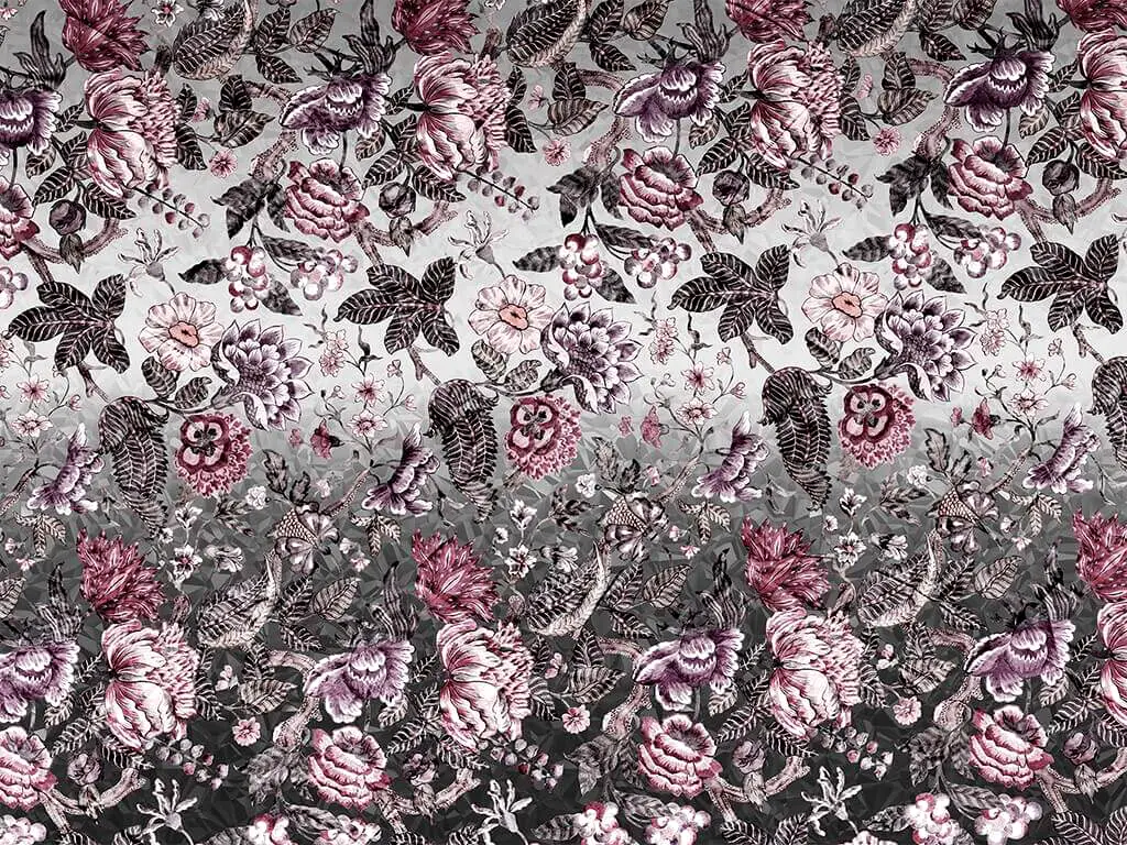 Fototapet floral Secret, Komar, multicolor, 400x280 cm