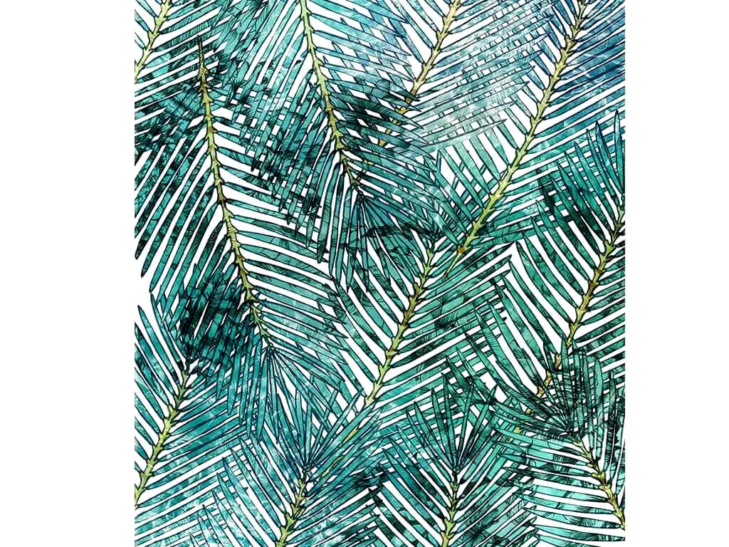Fototapet floral Palm Canopy, Komar, imprimeu frunze, 200x250 cm