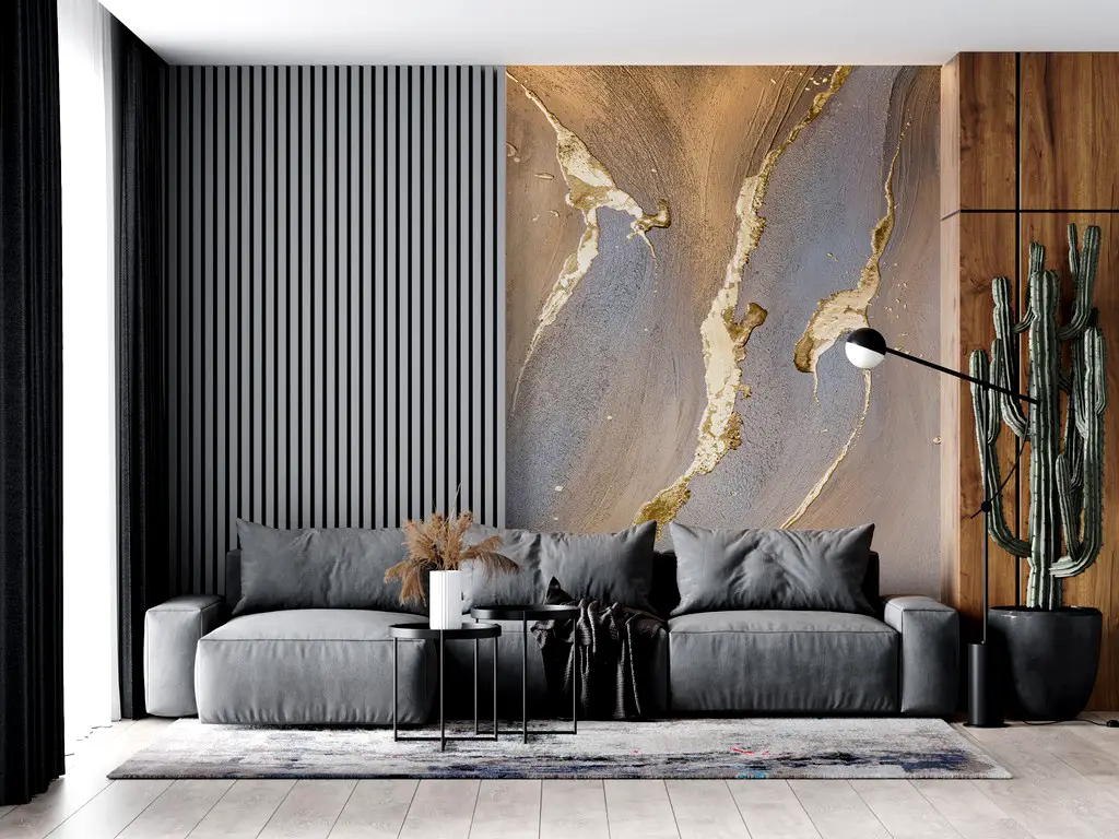 Fototapet imitaţie marmură, Marble Vibrance, 184x254 cm