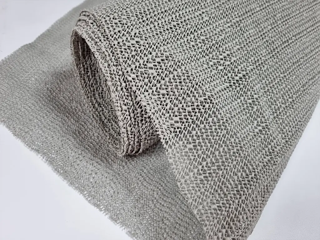 Material protecţie antialunecare gri, pentru sertare şi rafturi, rolă de 60x100 cm