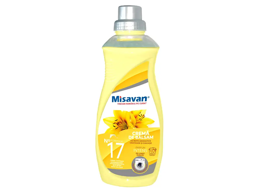 Cremă de balsam rufe formula No. 17, Misavan, 1,5l