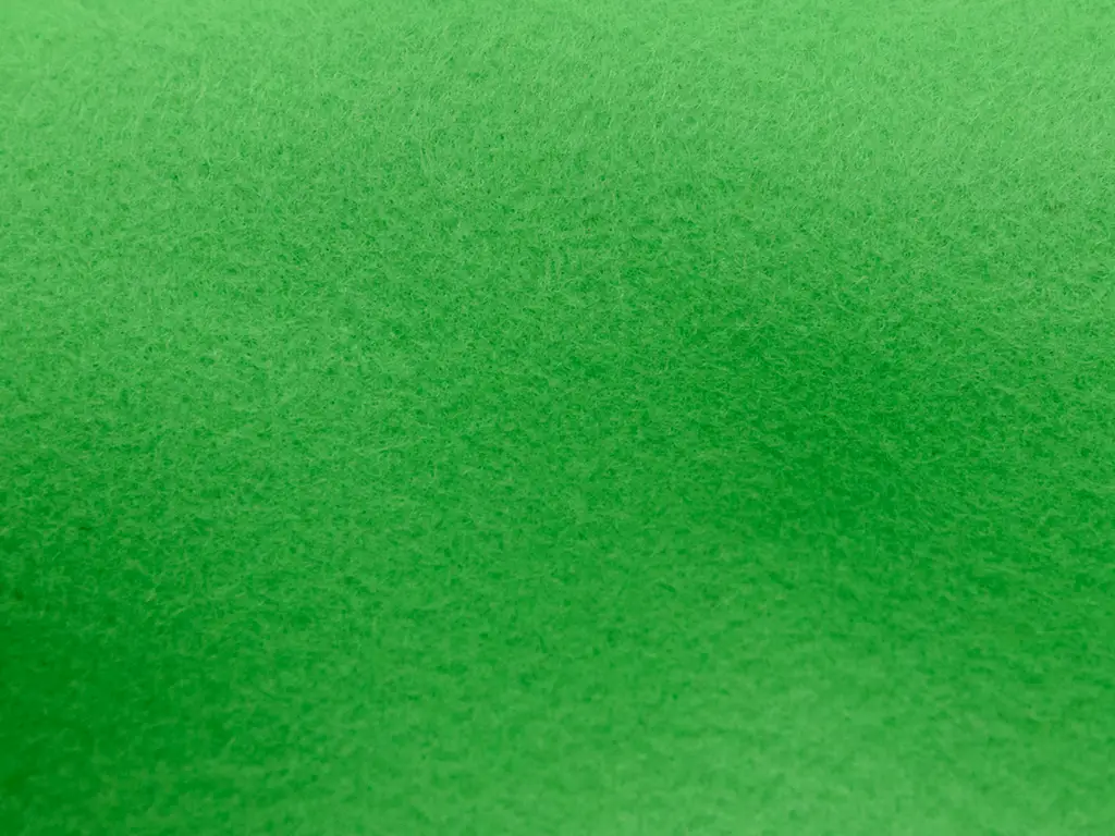 Fetru la metru, pâslă verde, cu grosime de 3 mm, lățime 90cm - produs 100% din materiale reciclate