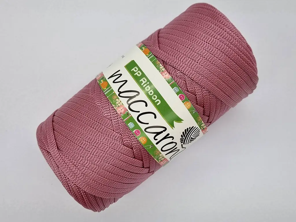 PP Ribbon, şnur lila roz, 2 mm grosime