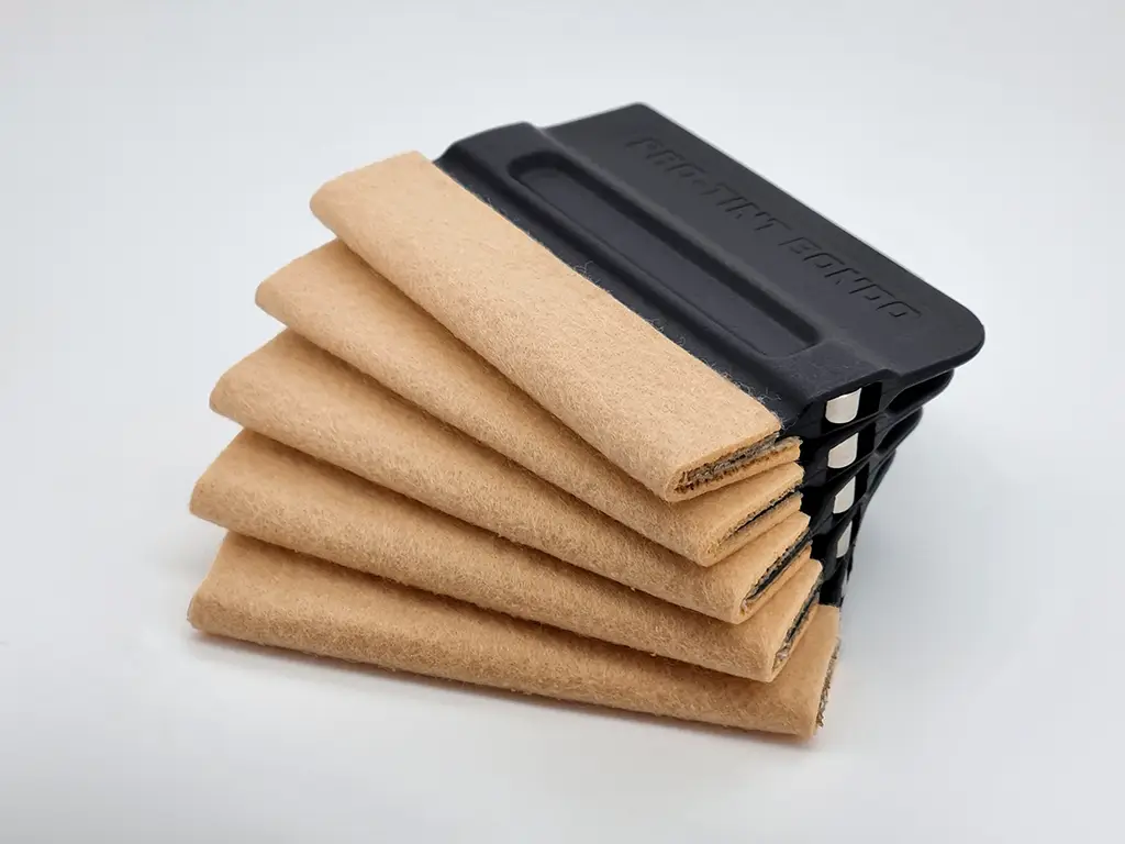 Set 10 raclete magnetice pentru aplicare autocolant la colantare auto