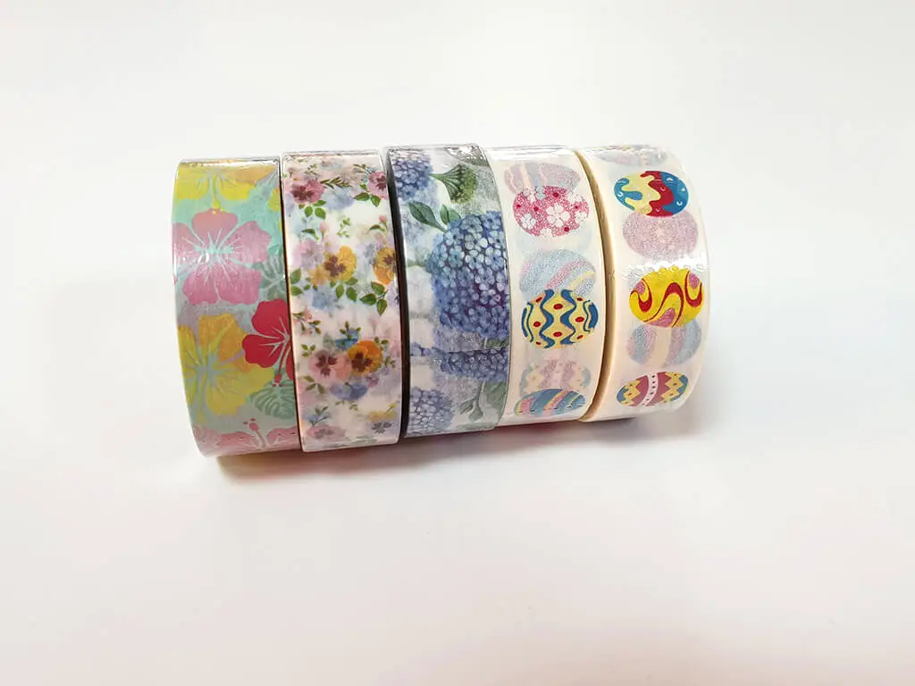 Set 5 washi tape Easter pack