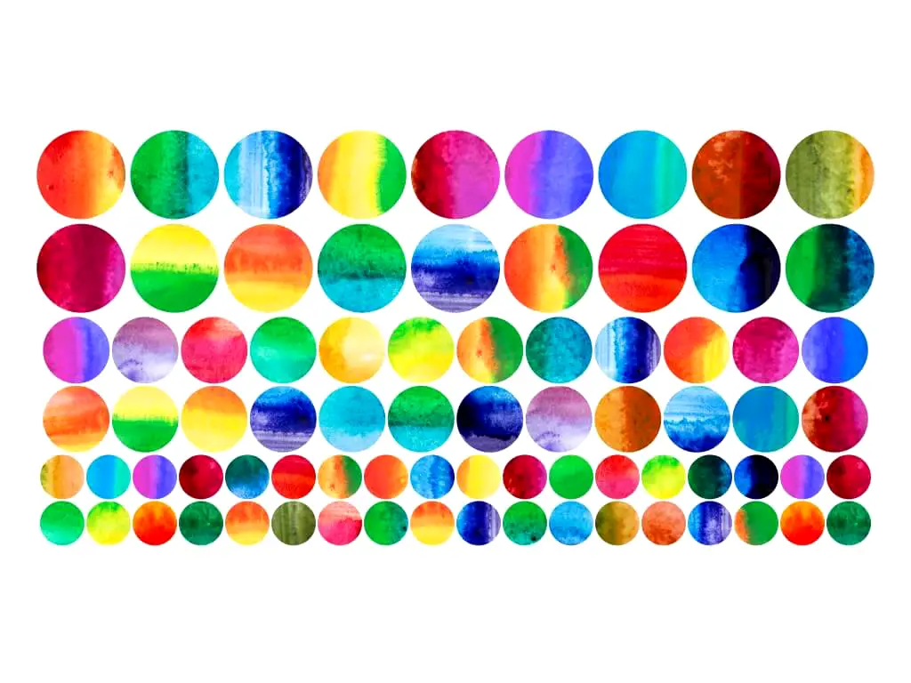 Set 78 stickere buline autoadezive, multicolor, racletă de aplicare inclusă.