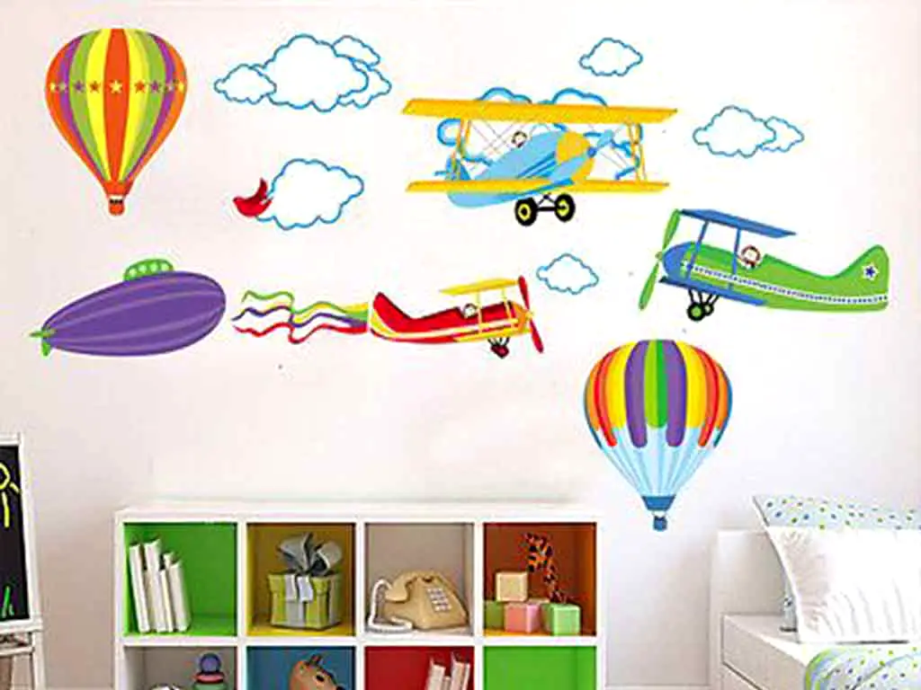 Sticker copii Avioane