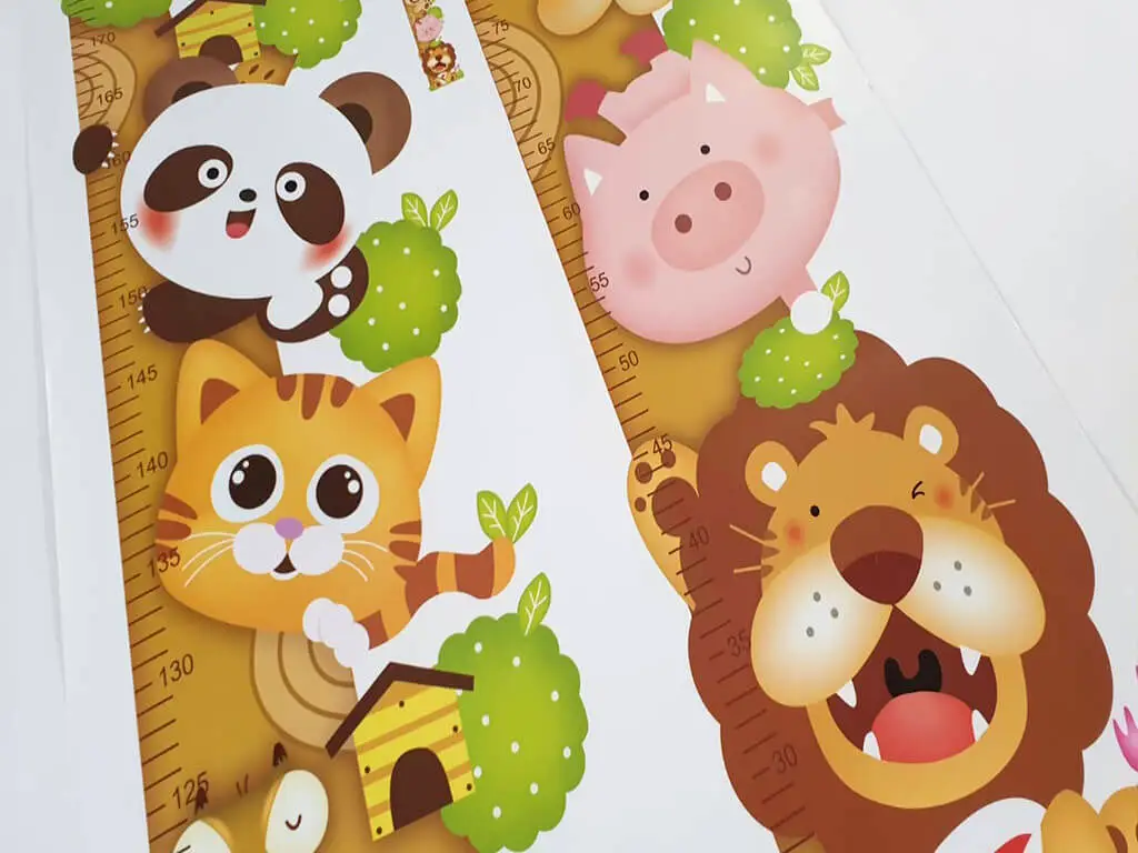 Sticker copii Metru cu animale