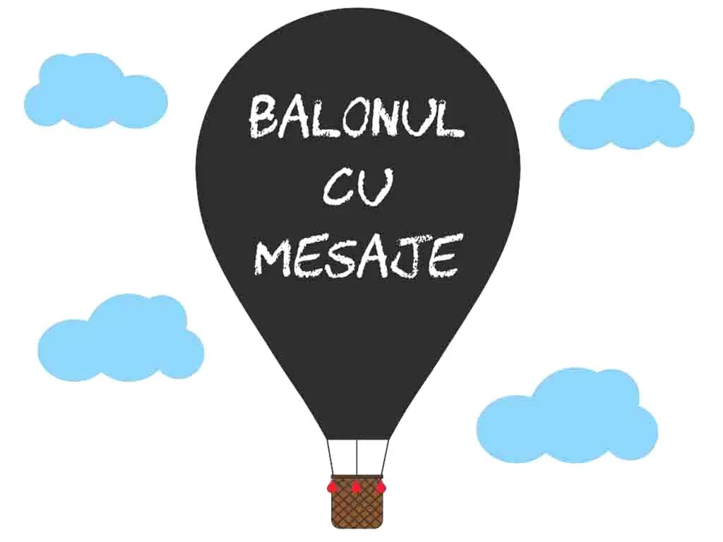 Sticker Balonul cu mesaje, Folina, tablă de scris, multicolor, racletă de aplicare inclusă.