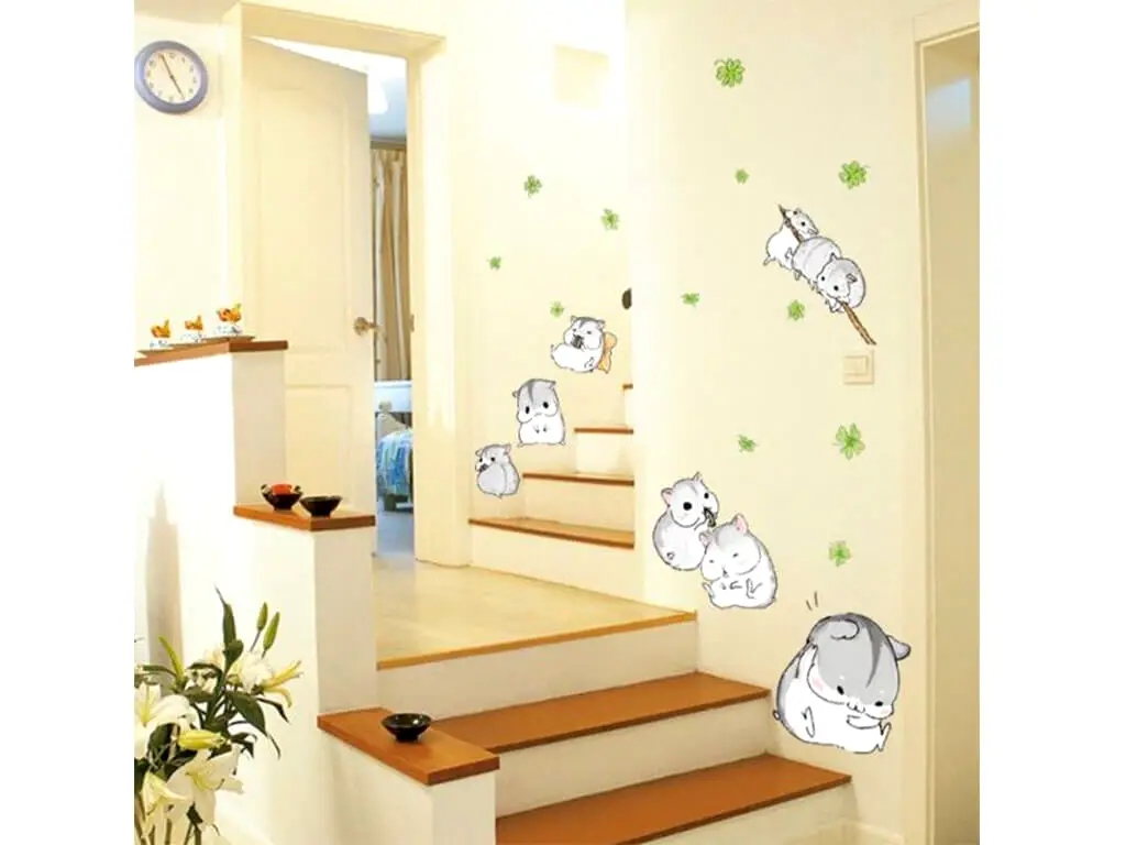Stickere animale, Folina, hamsteri jucăuşi