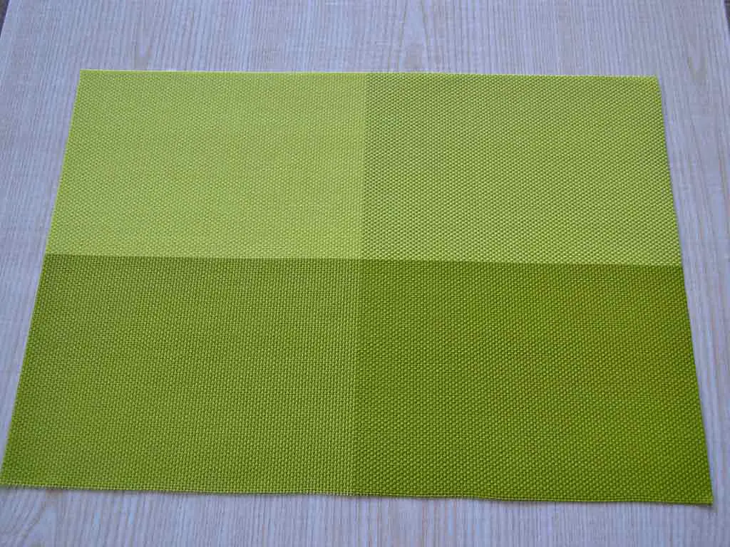 Suport farfurie masă Sonia, Folina, verde, 45 x 31 cm