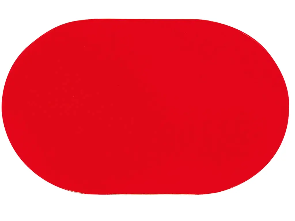 Suport farfurii masă, d-c-fix, uni, roșu, 45 x 30 cm