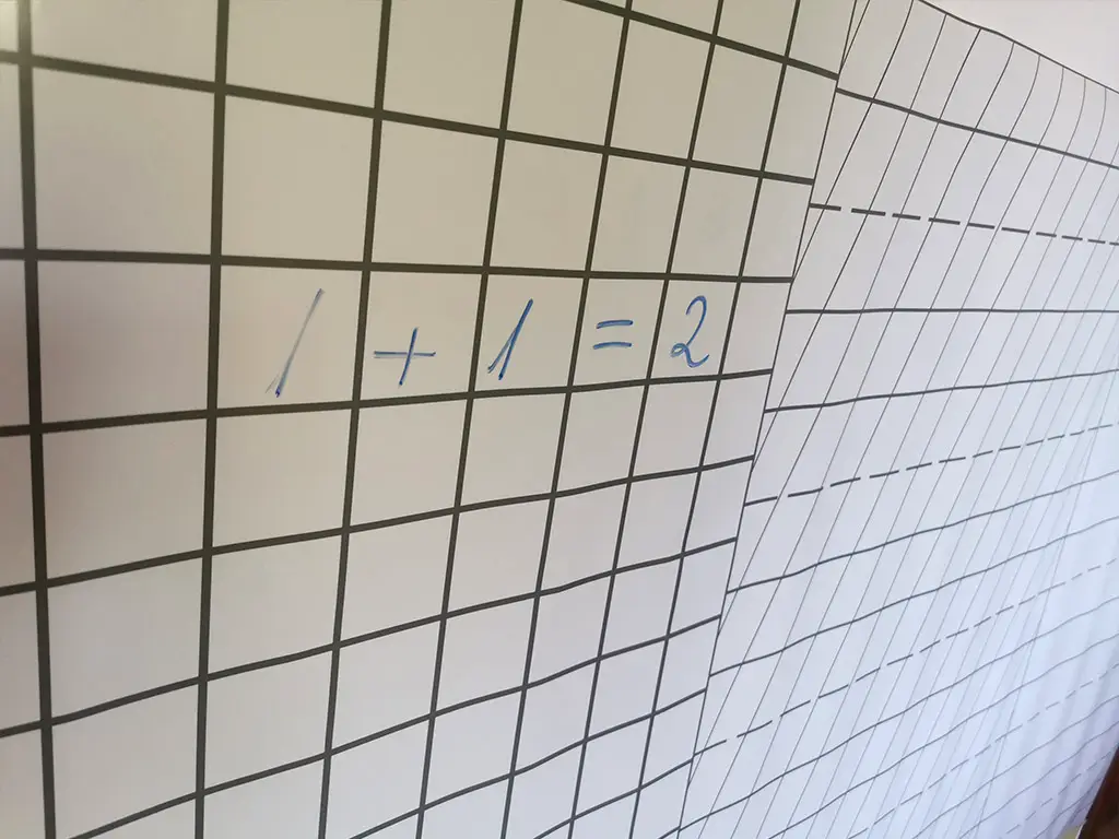 Folie tablă școlară cu liniatură, whiteboard cu liniatură tip 1, tip 2 şi matematică, rolă de 130x200 cm