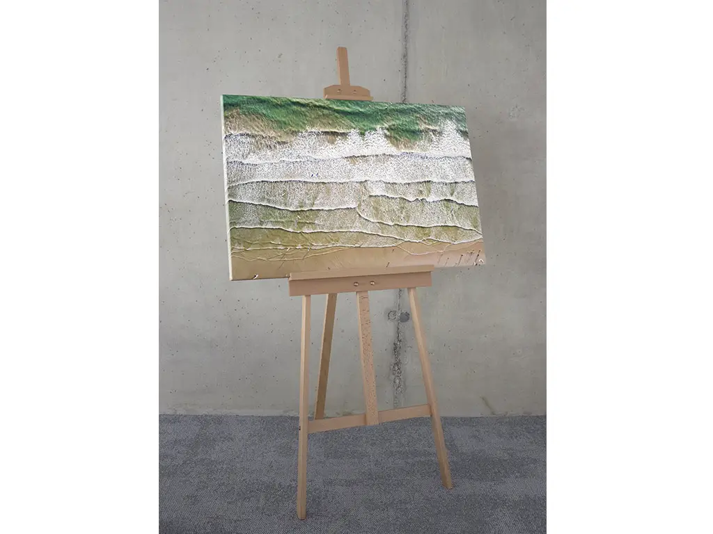 Tablou canvas cu peisaj plajă, Komar Day at the beach, 60x90 cm