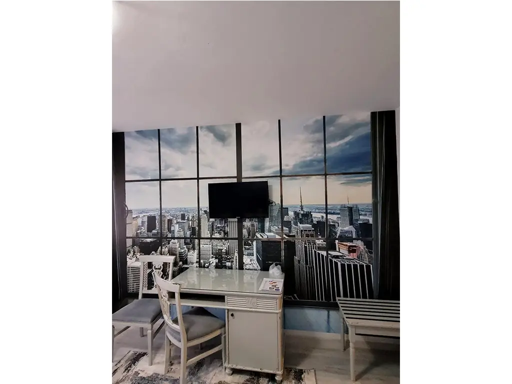 Fototapet fereastra 3D, Dimex, Manhattan Window View, 375x250 cm