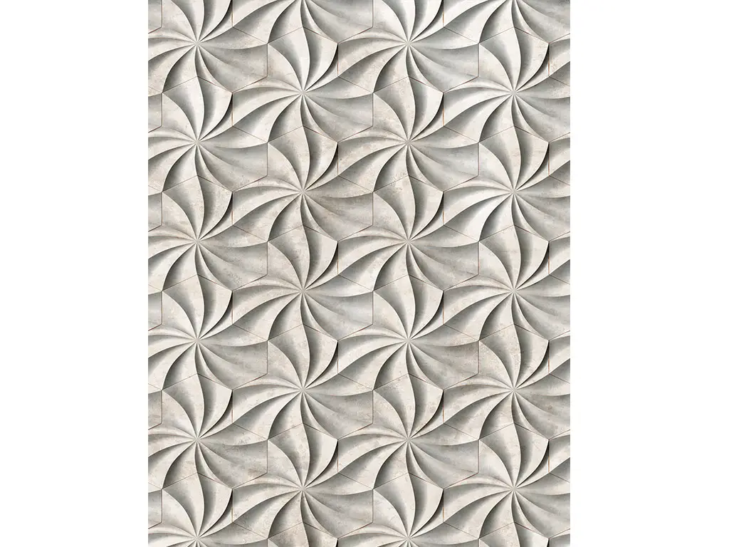Fototapet 3D Elegant Concrete, Marburg 47229, gri, 159x270 cm