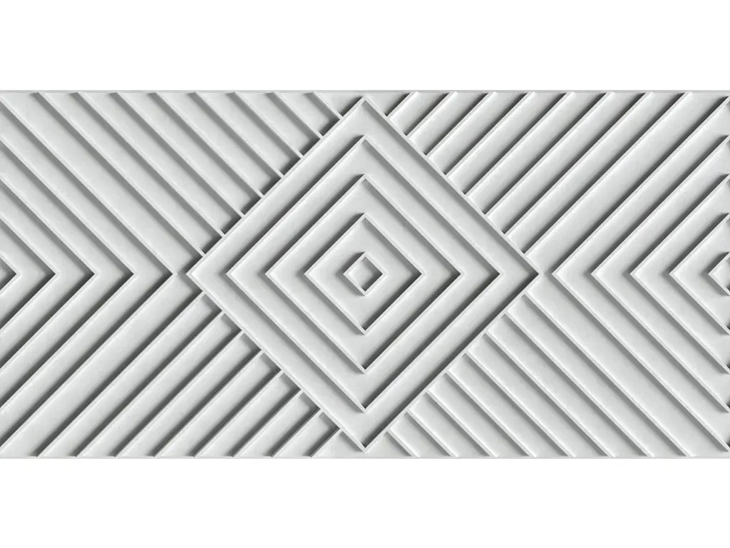 Tapet 3D romburi gri deschis, Marburg Kyoto 34481, vlies, rolă de 0.53x10 metri