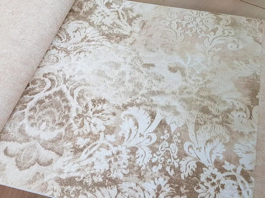 Tapet vlies clasic bej sidefat Vintage Queen Marco