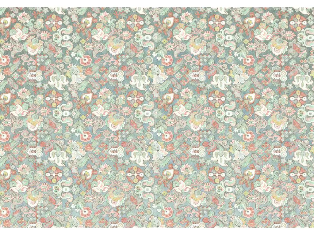 Fototapet floral Fleurs d'Ocean, Komar, culori pastel -400x280 cm