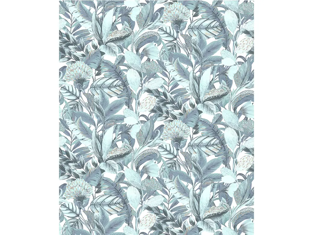 Tapet floral bleu, Erismann Elle decoration 1020218