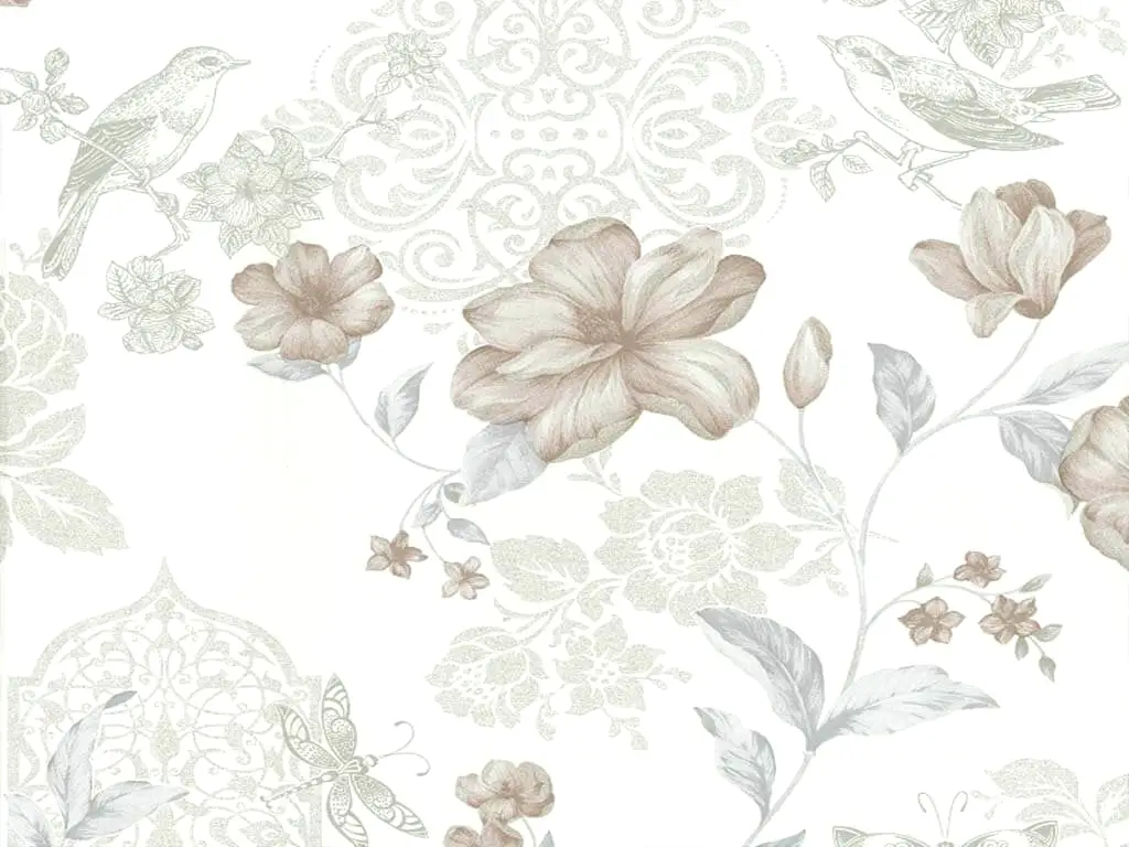 Tapet floral clasic Easy Wall