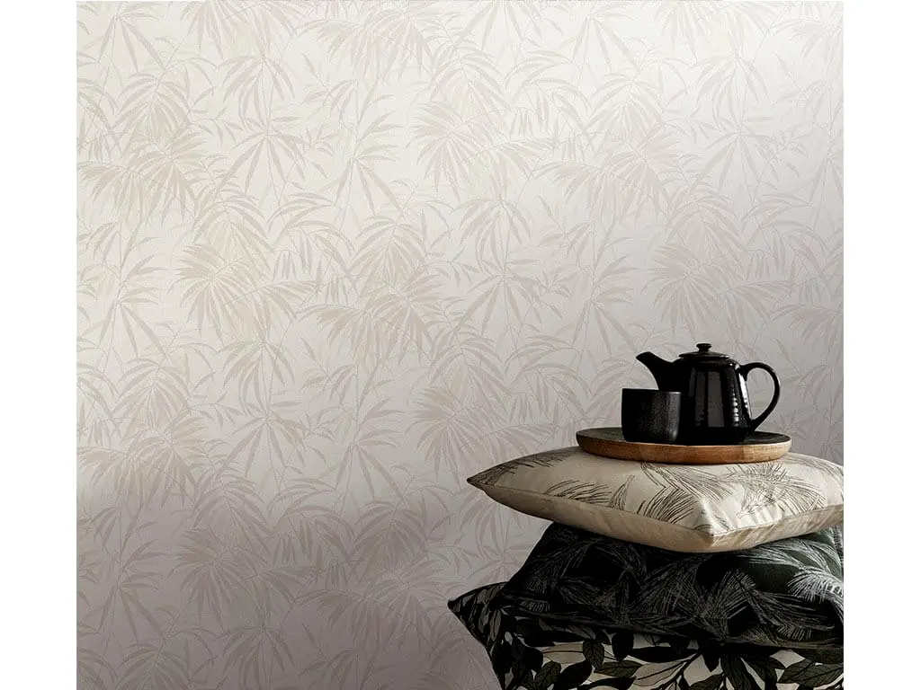 Tapet floral, Erismann, model frunze bej, Timeless 1006702