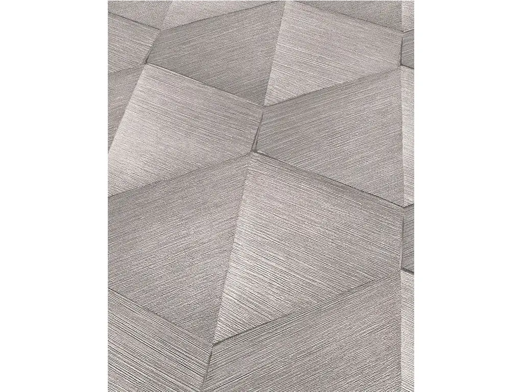 Tapet gri taupe cu model geometric, Erismann GMK4 1037038, vlies extralavabil