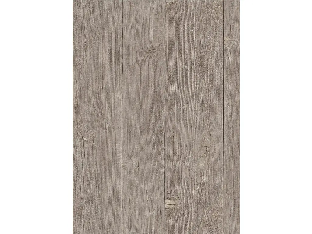 Tapet imitaţie lemn taupe, Erismann Imitations 582034