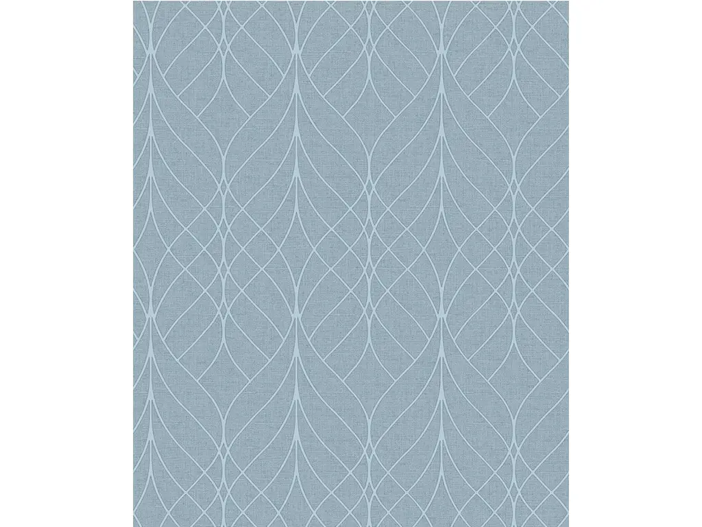 Tapet bleu cu model geometric, Ugepa Adele M41901