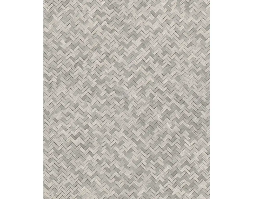 Tapet taupe cu model geometric, Marburg Botanica 33311