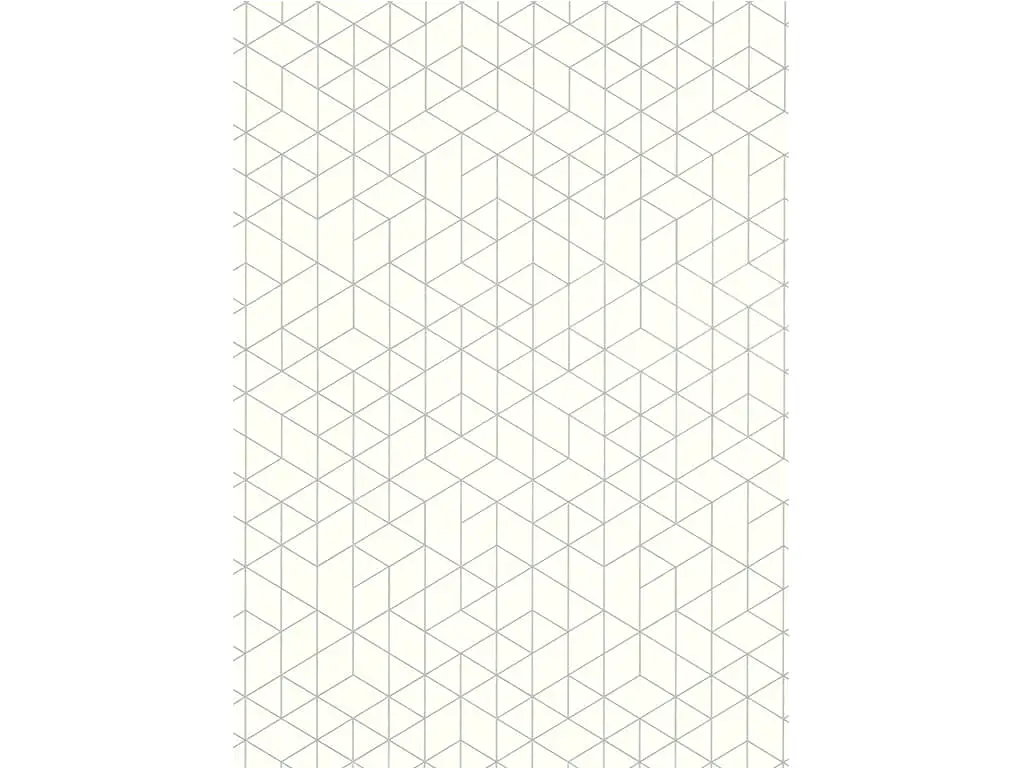 Tapet modern alb, Erismann, model geometric, Profi Selection 646601