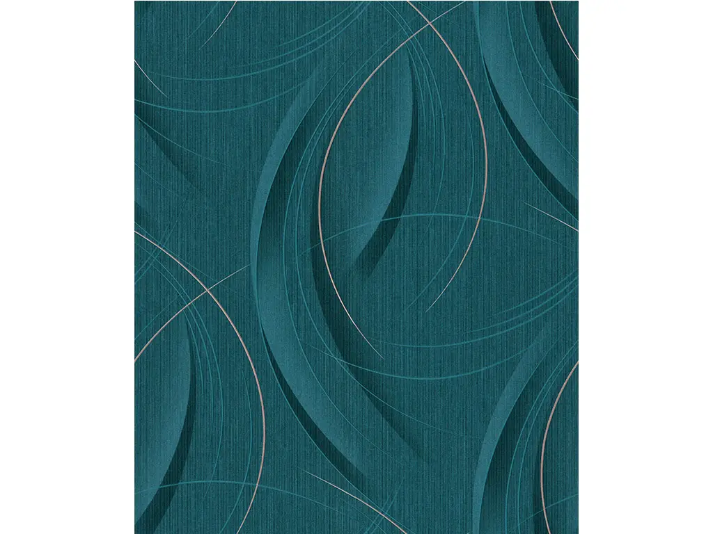 Tapet modern albastru, model geometric, Erismann GMK 3 1021819